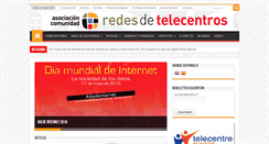 Desktop Screenshot of comunidaddetelecentros.net